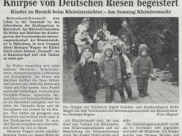 Zeitungsartikel 27.10.2007